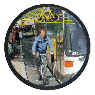 Cyclomir® lustra dla bezpieczeństwa jednośladów